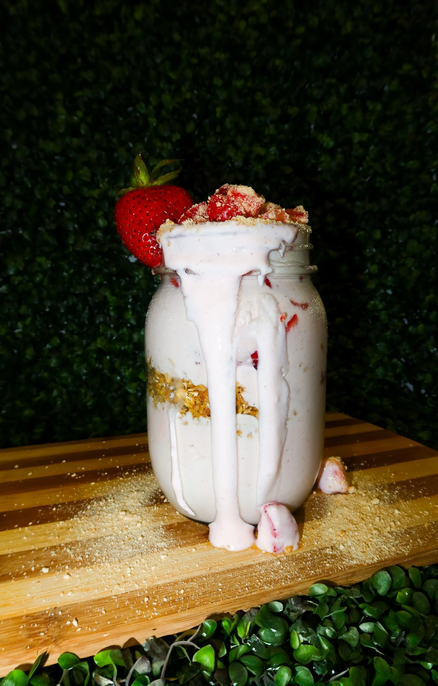 Strawberry Shortcake Greek Yogurt Parfait