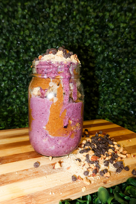 Blueberry Cobbler Greek Yogurt Parfait